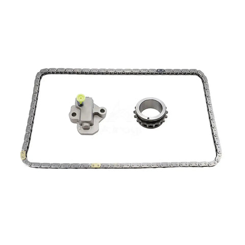 Heavy Duty 5pc Timing Chain Kit For Kia Rio Soul Forte Optima 1.6L Engine with chain, tensioner, and sprocket