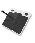 Game Changing Graphics Drawing Tablet With 8192 Pressure Levels And A Dope Battery Free Pen resting on a flat surface.