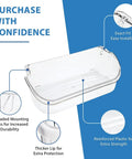 Door Bin Replacement Shelves For Frigidaire Kenmore Electrolux Refrigerators, Easy Install with durable reinforced plastic.