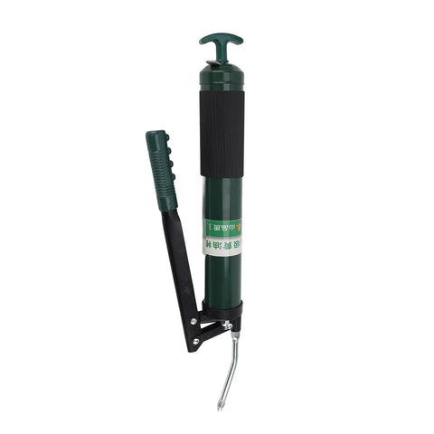 Beefy Heavy Duty Manual Grease Gun With Lever Action For Precise Flow Control And High Capacity Lubrication in green and black