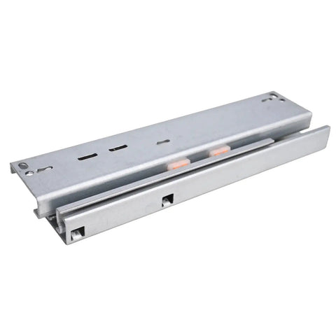Floor Mounting Drawer Slides For Cabinets And Cupboards, Underfloor Guides, Steel, Smooth Glide Hardware, 500mm Length