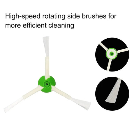 Roomba Replacement Kit For I7 I7 Plus I2 I3 I4 I6 I8 J7 E5 E6 E7 Series Vacuums with high-speed rotating side brushes detail