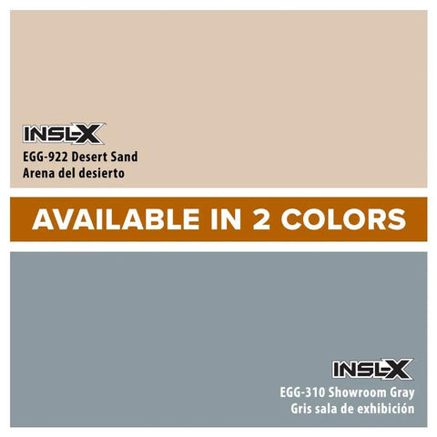 Catalyzed Epoxy Garage Floor Paint Kit available in Desert Sand and Showroom Gray colors.