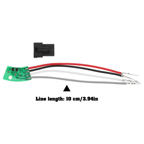 Mid-Drive Pedal Assist Sensor Board for Bafang BBS01 BBS02 BBSHD Cadence Sensor Upgrade for Electric Mountain, Road, and Commuter Bikes, Hall Sensor Module with 10cm Cable for Smooth Power Assist