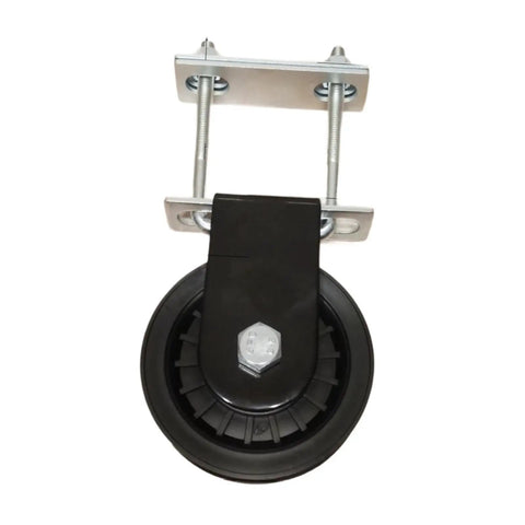 Silent Fixed Pulley For DIY Home Gym Cable System, Aluminum Alloy Wheel Roller Sheave Attachment, Heavy-Duty Bracket Mount, Smooth High Cable Pull Exercises, Pro-Grade Upgrade For Beast Home Gym Setup, 200x90mm pulley for 50/60mm tubes
