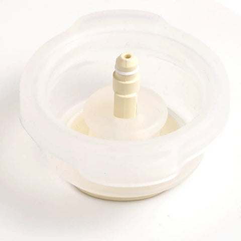 4 Pack O Ring Gasket Set For Harmony Manual Breast Pump Replacement Durable Silicone Seals Easy Install Compatible Pump Parts For Strong Suction And Leak Prevention, white silicone ring on pump valve