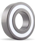 Run Smooth As Butter Full Silicon Nitride Ceramic Bearing 6010, 50X80X16 Mm Dimension, close-up view showcasing the PTFE sealed non-contact design.