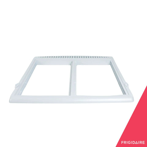 Crisper Drawer Cover Frame For Refrigerators 240364790 White Replacement Part Easy Snap In Install No Tools Required