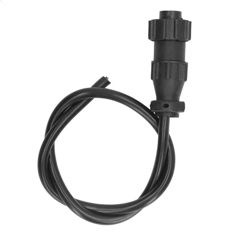 MIG Welding Trigger Connector 4 Pin Plug With Wire For Spool Gun Interface in black, showing compact and durable design.