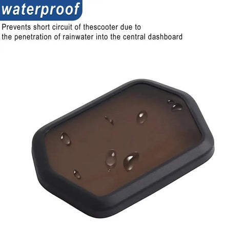 Ninebot ZT3 E Bike Instrument Cover Waterproof Dashboard Shield For ZT3 Pro Display Screen Protective Case with water droplets
