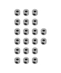 Durable Stainless Steel Landing Gear Stopper Wheel Collar Kit 20Pcs Set 2.1mm Shaft Fit For RC Planes And Model Aircraft