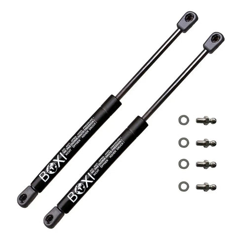 Two Pack Tailgate Lift Supports Gas Strut Shock Assembly For Toyota Tercel 1983 1984 1985 1986 1987 1988 Wagon with hardware.