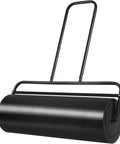 Heavy Duty Lawn Roller Water Or Sand Filled Steel Drum Roller With U Shaped Handle for gardening, 24x13 inches, 13 gallon capacity