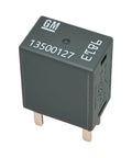 Close-up of GM 12VDC 35A Automotive Relay 4 Pin Replacement for car electrical system, part 13500127