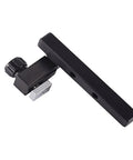 T Slot Track Positioning Stop with Hand Tightening Knob for DIY Woodworking Projects, metal track stop block, side view