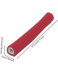 Red Universal Fencing Handle Rubber Grip, Ergonomic Lightweight Replacement for Foil, Epee, and Sabre, 14.5 cm