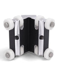 Outside 90 Drywall Corner Applicator Head Handcrafted Aluminum And Steel Tool with durable components and smooth edge rollers