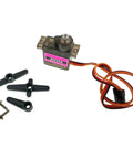 Two Pack MG90S 9g Metal Gear Micro Servo Twin Pack Upgraded SG90 Digital Micro Servos for RC cars and models with components