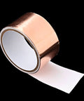 Copper Foil Tape With Pro Grade Heavy Duty Adhesive Shielding For Grounding, Guitar Shielding, Waterproof and UV Resistant