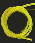 Coiled yellow tubing from Four Size Fuel Line Hose Kit For Small Engines Four Feet Each Includes 0.080 By 0.140 Inch