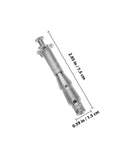 Ultra Durable Hollow Wall Anchors Kit With Threaded Inserts for Metal and Toggle Nuts, 5x65mm anchor with dimensions shown