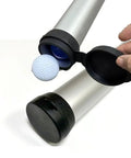 Adjustable Telescopic Aluminum Golf Ball Picker Upper Tube For 20 Balls 2 Section Scalable Retriever Shagger Grabber