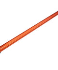 Top Shelf 50 Inch Aluminum Straight Edge Cut Guide For Circular Saw Router And Jigsaw with quick lock clamp in orange.