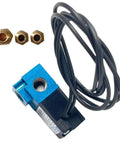 3 Port Boost Control Solenoid Valve Replacement For MAC 35A-AAA-DDBA-1BA with flying leads and brass fittings for turbocharged vehicles