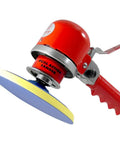 Quiet 6 Inch Dual Action Sander With Regulated Speed Ball Bearing Build And Variable Speed Lever For Vibration Free Finishing