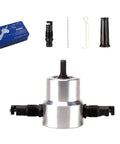 Double Head Metal Nibbler Cutter For Drill With 360 Degree Rotating Cutting Tool For Sheet Metal And Metal Plates, kit view