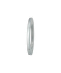 Clutch spacer shim, metal ring for 3/4 in shaft, side view