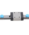 Compact Linear Motion Rail LWL7B Slider 7mm Wide 55mm Long showing top view with four-point load design