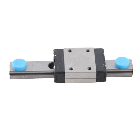 Compact Linear Motion Rail LWL7B Slider 7mm Wide 55mm Long showing top view with four-point load design