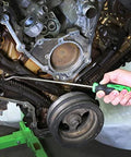 OEMTOOLS 5-piece hose remover set with green and black handles for radiator and coolant hose removal.