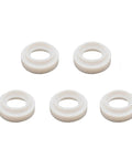 Top Quality 5 Pack Welding Insulators Part 598882 For WP9 WP20 WP25 TIG Torch Consumables, white insulators for electrical safety.