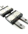 Pro Grade Linear Guide Block SRS7M Rail Carriage Bearings Guideways for CNC Machines and 3D Printers, stainless steel, dual raceways