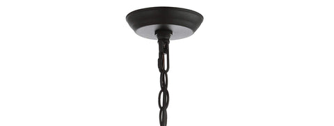 Adjustable chain and ceiling fixture of 19.5-Inch Black 10-Light Iron Sputnik Chandelier, A Sleek Mid-Century Modern Industrial Ceiling Fixture With Adjustable Height For Dining Room Or Living Room, LED Bulbs Included, Easy Modern Upgrade.