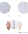 1000 Self Adhesive Dots 500 Pairs Hook And Loop Dots Tape 10mm Nylon Sticky Back Dots White 0.39 Inch Diameter in use