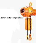 Heavy Duty 1500W Electric Chain Hoist And Overhead Crane Hammers Through Garage Work With Zero Fuss Setup, 0.5 tons, 4 meters single chain.