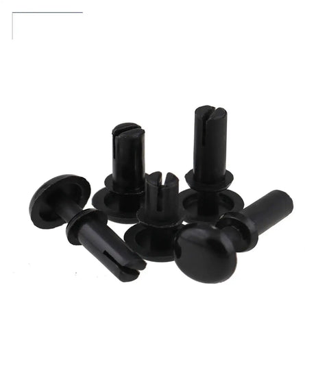 20 Pack Black Plastic Expansion Rivet Clips For Auto Trim And Pc Board Quick Snap Install Heavy Duty Push Pin Fasteners