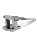 Heavy Duty Folding Hinge 304 Stainless Steel For Industrial Cabinet Doors Built Like A Tank Pro Level Rust Free Durable Commercial Hardware close-up view.