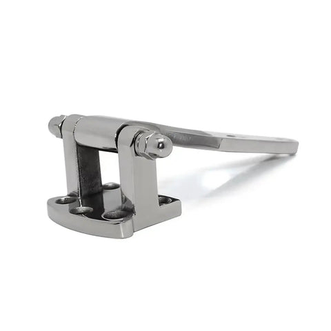 Heavy Duty Folding Hinge 304 Stainless Steel For Industrial Cabinet Doors Built Like A Tank Pro Level Rust Free Durable Commercial Hardware close-up view.
