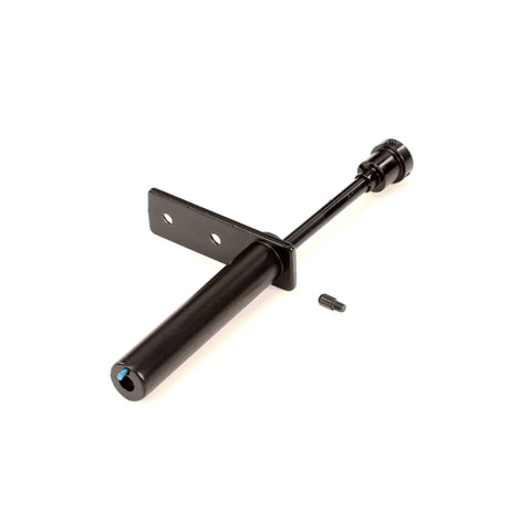 Left Hand Black Cartridge Hinge Kit For Commercial Refrigerator Doors OEM Replacement Part 220168 on white background
