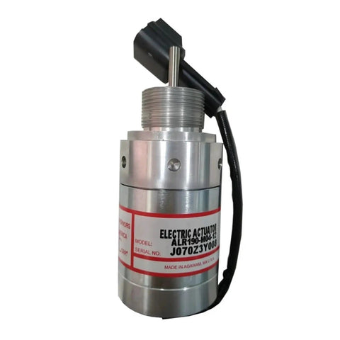 No Nonsense ALR190 Linear Pull Type Actuator With Built In Feedback Loop Designed For Rock Solid Precision Motion Control smooth electric actuator side view.
