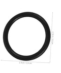 4 Piece Thick Automotive Rubber Rings Quick Release Bumper Fasteners Kit For Car Bumper Mounting with measurements shown