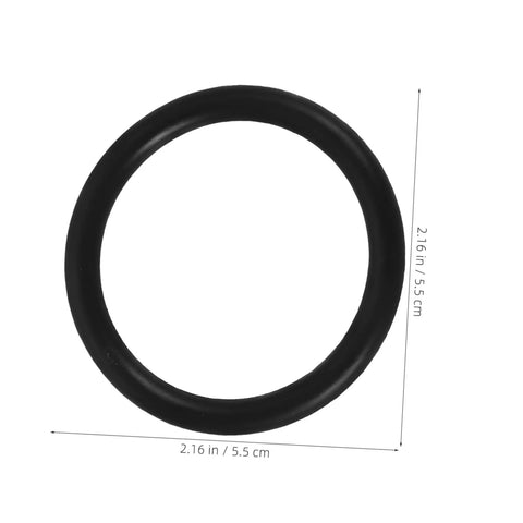 4 Piece Thick Automotive Rubber Rings Quick Release Bumper Fasteners Kit For Car Bumper Mounting with measurements shown
