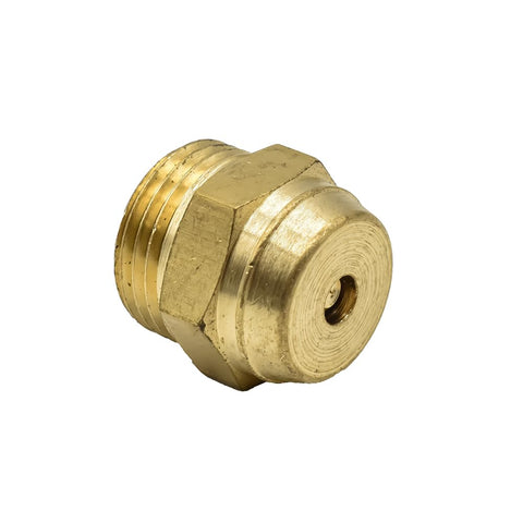Air Compressor Cold Start Valve 3/8 Inch NPT Brass Bleeds Head Air At Startup To Cut Torque Closes At 25 PSI 2.5 SCFM Flow 1.7 Bar