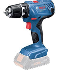 Real Deal 18V Cordless Drill Driver With 55Nm Torque And Quick Release Chuck Built Damn Tough For Heavy Job Site Grind And Rapid Weekend Fixes Shop Ready Bare Tool side view showing keyless chuck and ergonomic design.