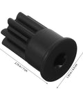 Dual End Engine Barring Socket Wrench Shop Tested For Cat 3200 And 3406 Series Engines black, 2.75in length, heavy duty design.