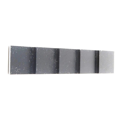 Five Step Calibration Block For Thickness Gauge 0.1 To 0.5 Inches Calibrates Thickness And Linearity Portable Carbon Steel Tool